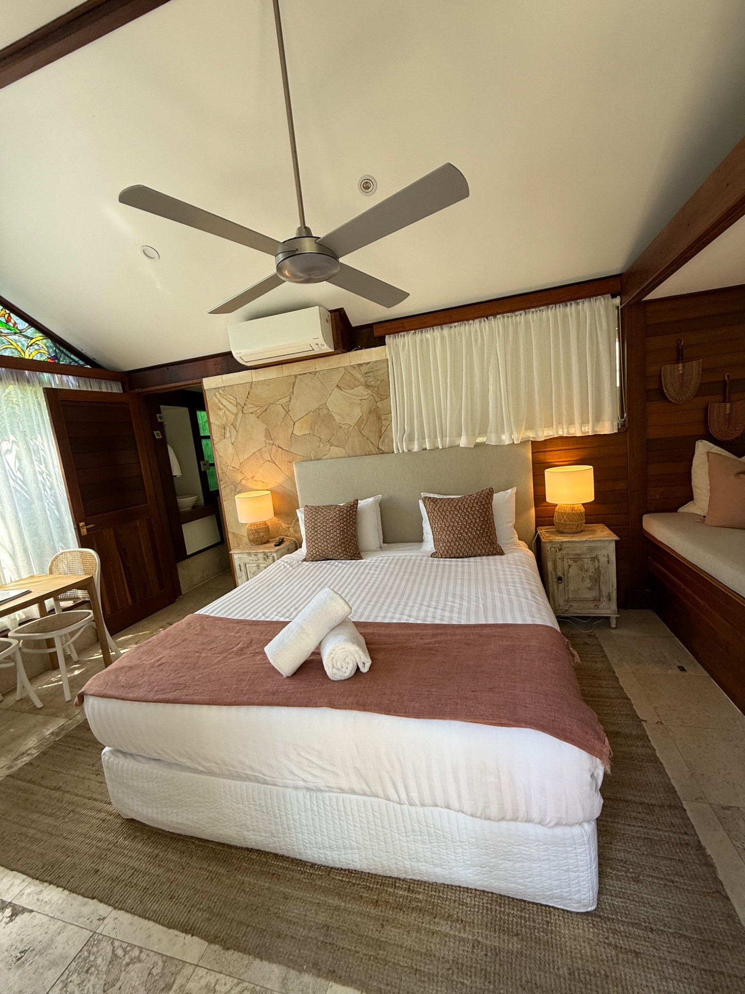 Guest bedroom cleaned by Byron Shine Cleaning